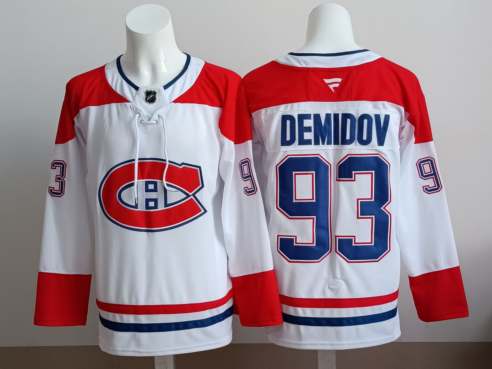 Men 2025 Montreal Canadiens #93 Demidov White NHL Jersey style 01->montreal canadiens->NHL Jersey